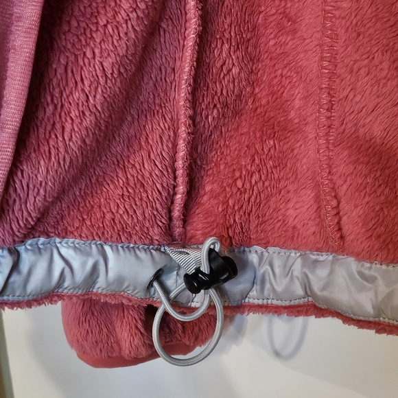 The North Face Hot Pink Fleece Jacket Full Zip Wmns Sz Small - Picture 8 of 13